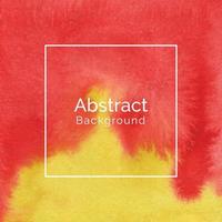 Abstract red and watercolor texture painting background vector