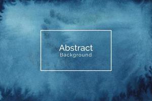 Abstract blue watercolor design texture background vector