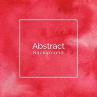 Abstract red watercolor texture background vector