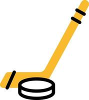 Hockey sport, illustration, vector on a white background.