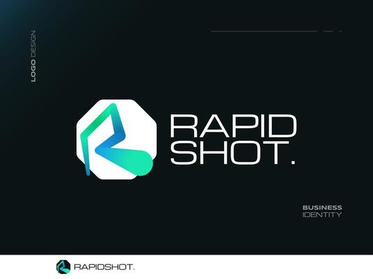 Modern and Creative Letter R Logo Design in Blue and Green Gradient. Suitable for Business and Technology Logo
