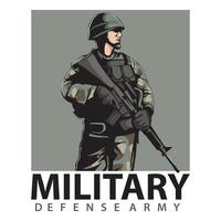 Army vector illustration