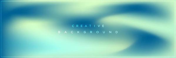 Modern abstract blue gradient banner background design vector