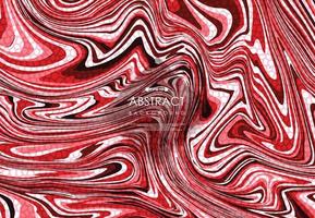 Abstract red marble design with pattern of particle cell design artwork background. illustration vector eps10