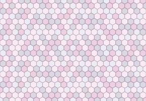 diseño de patrón hexagonal mínimo abstracto de fondo pastel suave. eps10 vectoriales vector