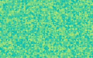 green background with abstract triangle pattern vector