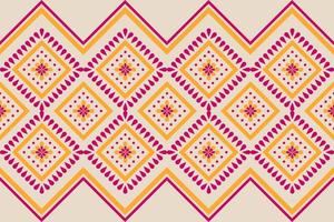 Carpet tribal pattern art. Geometric ethnic seamless pattern traditional. Aztec ethnic ornament print. Mexican style. vector