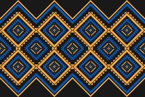 Carpet tribal pattern art. Geometric ethnic seamless pattern traditional. Aztec ethnic ornament print. Mexican style. vector