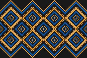 Carpet tribal pattern art. Geometric ethnic seamless pattern traditional. Aztec ethnic ornament print. Mexican style. vector