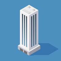 Isometric Skyscraper Building vector