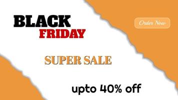 black friday sale background vector illustration