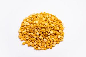 Split Chickpea Also Know as Chana Dal, Yellow Chana Split Peas, Dried Chickpea Lentils photo