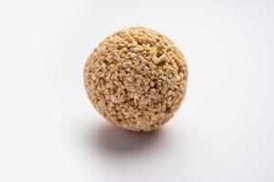 Amaranth laddu or rajgira laddoo photo