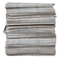 stapel van kranten transparant PNG