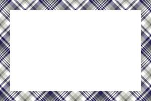 Rectangle borders and Frames vector. Border pattern geometric vintage frame design. Scottish tartan plaid fabric texture. Template for gift card, collage, scrapbook or photo album and portrait. vector