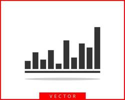 Charts and graphs vector. Diagram icon template. vector