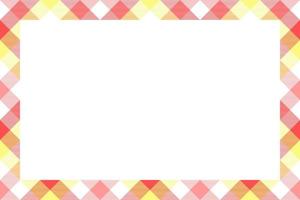 Rectangle borders and Frames vector. Border pattern geometric vintage frame design. Scottish tartan plaid fabric texture. Template for gift card, collage, scrapbook or photo album and portrait. vector