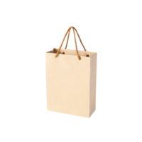 découpe de sac à provisions en papier brun, fichier png