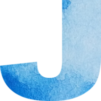 letter j watercolor texture png