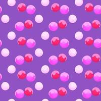 Sweet Ice cream ,seamless pattern on purple background. vector