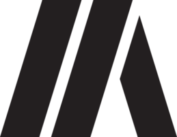 ilustração abstrata do logotipo da letra m em estilo moderno e minimalista png
