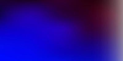 Dark blue, red vector abstract blur pattern.