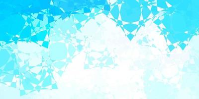 Light Pink, Blue vector backdrop with triangles, lines.