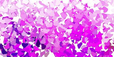 Light purple vector backdrop with chaotic shapes.