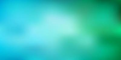 Light blue, green vector blurred backdrop.