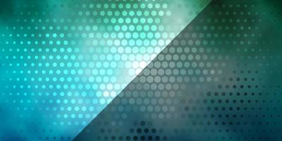 Light Blue, Green vector background with circles.