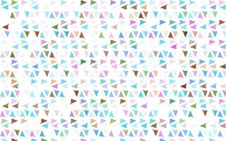 Light Multicolor, Rainbow vector cover in polygonal style.