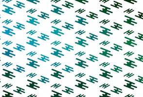 Light Blue, Green vector pattern with narrow lines.