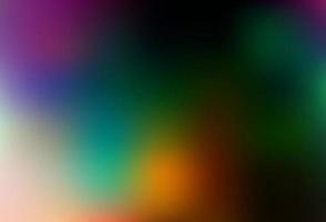 Dark Multicolor, Rainbow vector abstract bright background.