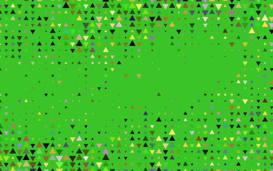 Light Multicolor, Rainbow vector backdrop with lines, triangles.