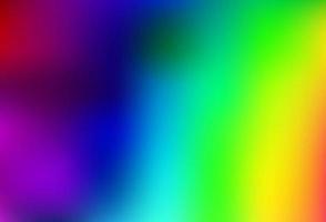 Light Multicolor, Rainbow vector blurred shine abstract background.