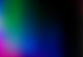 Dark Multicolor, Rainbow vector abstract blurred template.