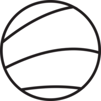 cercle abstrait et illustration de logo de ligne dans un style branché et minimaliste png