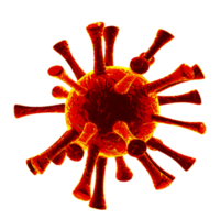 Virus isolated transparent png