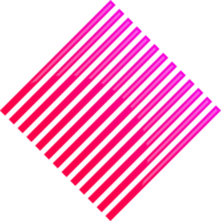 abstrakte quadratische Logo-Illustration im trendigen und minimalistischen Stil png