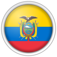 Ecuador-Kreis-Flagge png