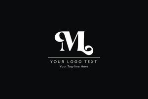 diseño de logotipo de letra ml. ilustración de vector de icono de letras lm moderno creativo.