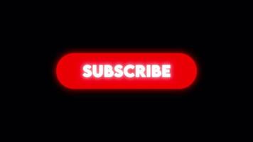 Dope Animated YouTube Subscribe Button video