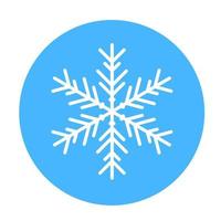 Vector  winter snowflake icon. illustration for web