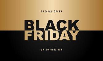 Black Friday Background Design. Greeting Card, Banner, Poster. Vector Illustration.