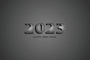 Happy new year 2023 background vector