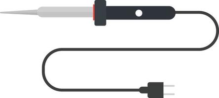 Soldering machine,illustration, vector on white background.