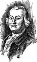 james otis, ilustración de la vendimia vector