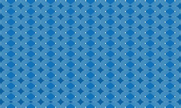 seamless pattern with wave lines vector