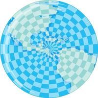 fraser espiral ilusión vector