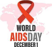 World AIDS Day Poster Design vector